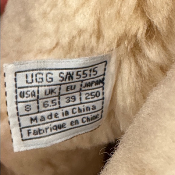 UGG Beige Patterned Boots - Picture 10 of 10